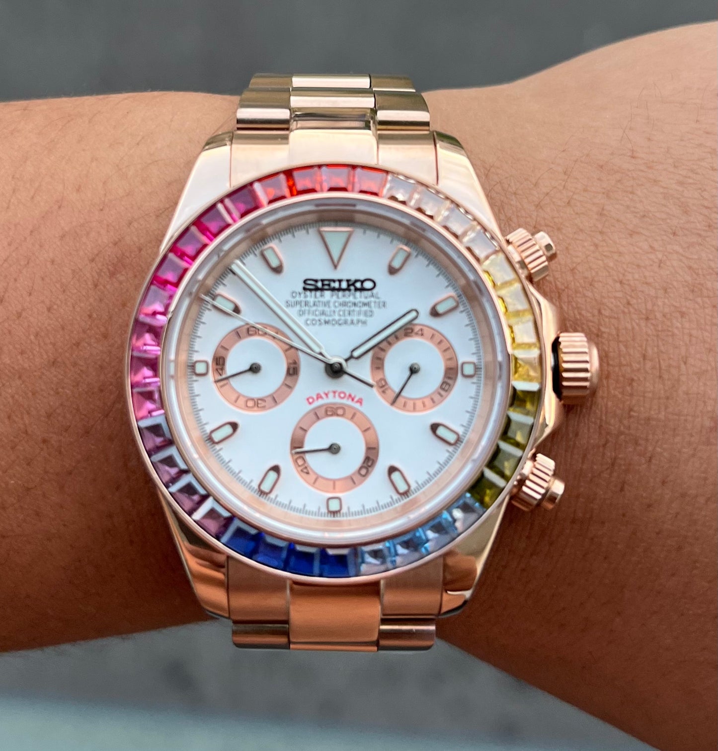 Daytona Rainbow white